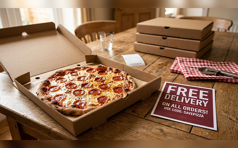 Pizza Hut free delivery code